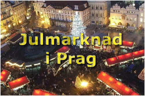 Julmarknad i Prag i 2019
